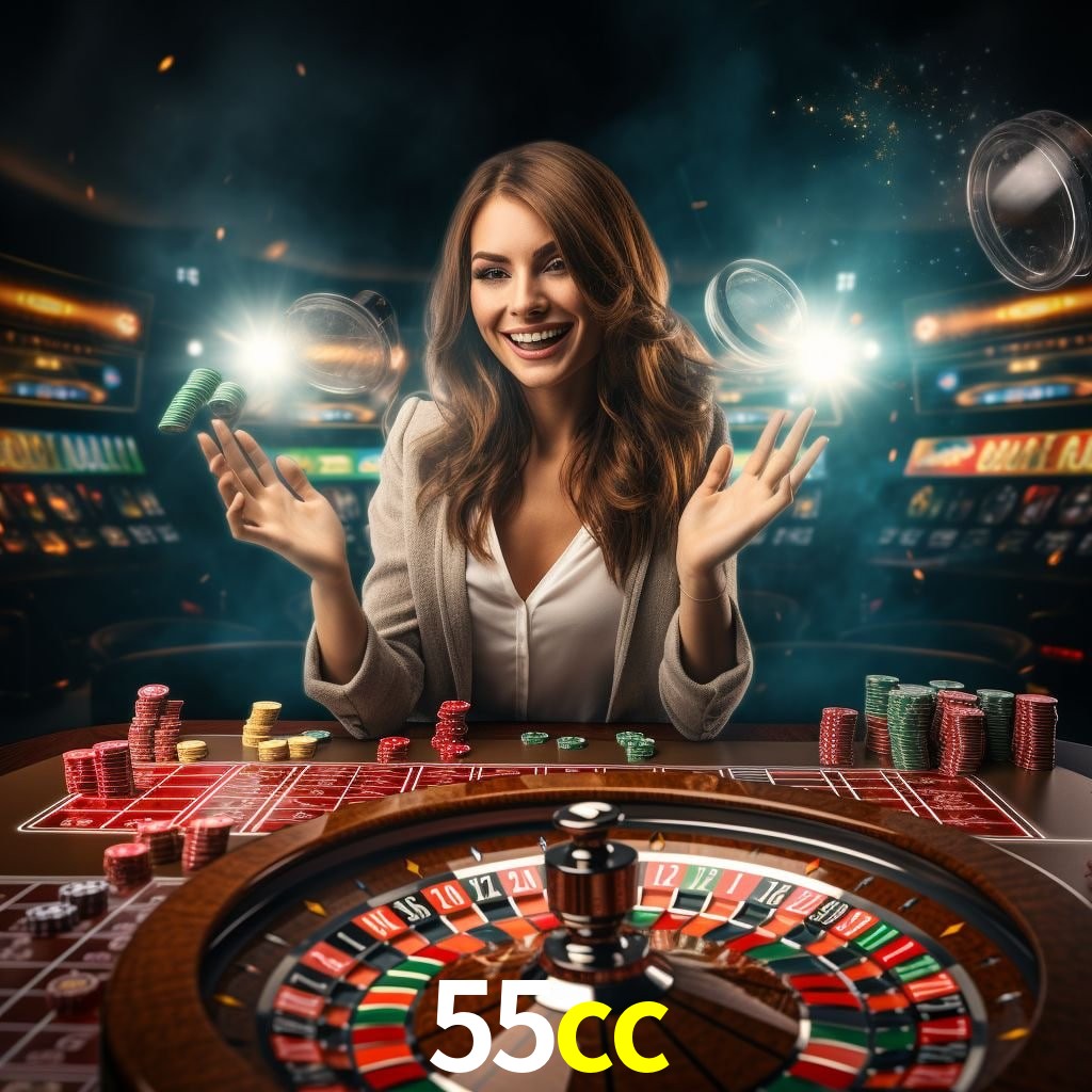 55cc: Jogos de Caça-Níqueis-Altas Recompensas, Roleta-Velocidade, Blackjack-Desafios Máximos